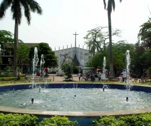 Francisco de Paula Santander Park.  Source: www.panoramio.com - Photo by Álvaro Espinel